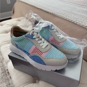 NEW Vaneli Women's Quip Bright Multicolored Sneakers Size 9.5